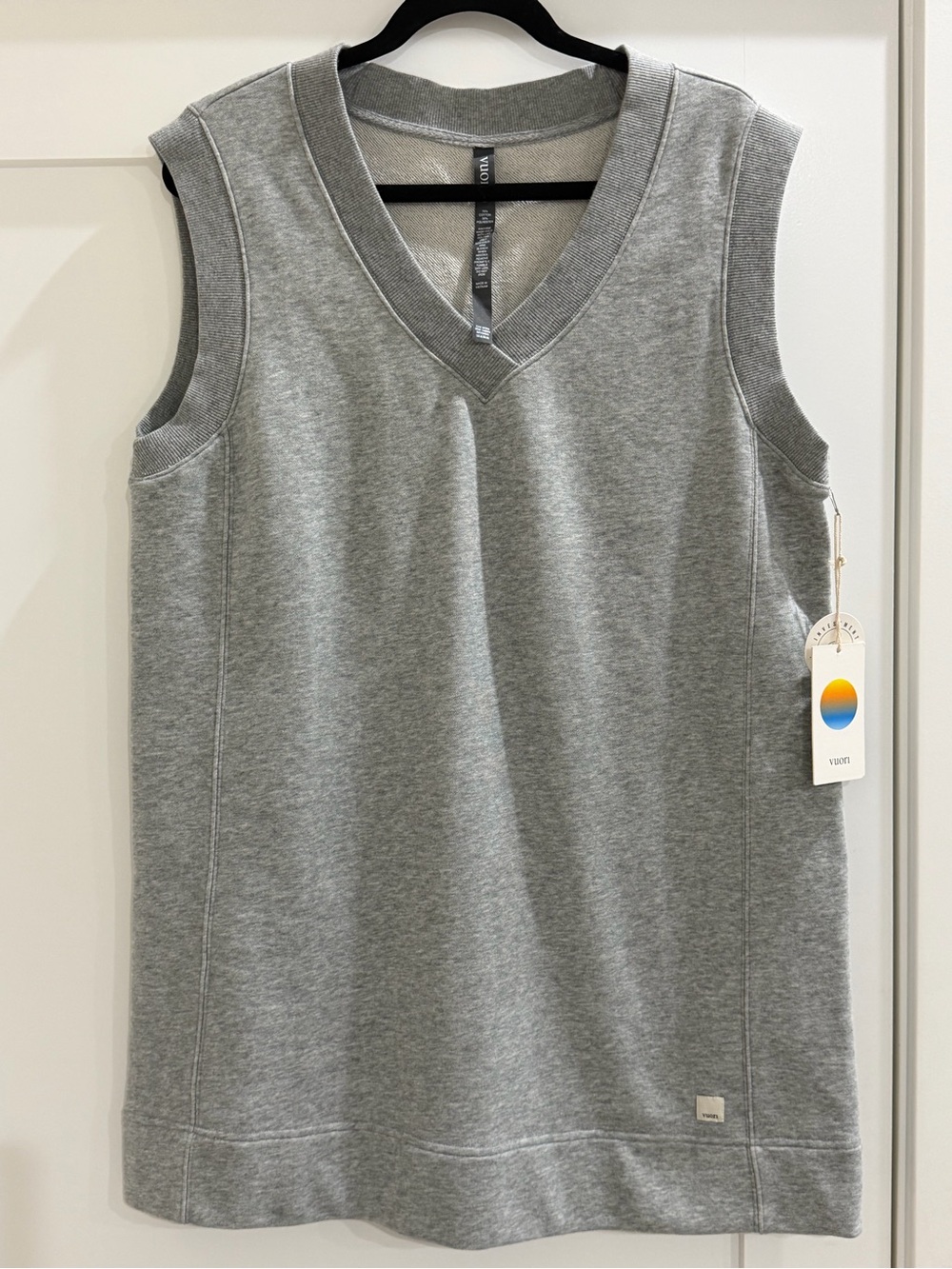 Vuori Light Heather Grey Sedona Vest Dress - Grey - Picture 4 of 5